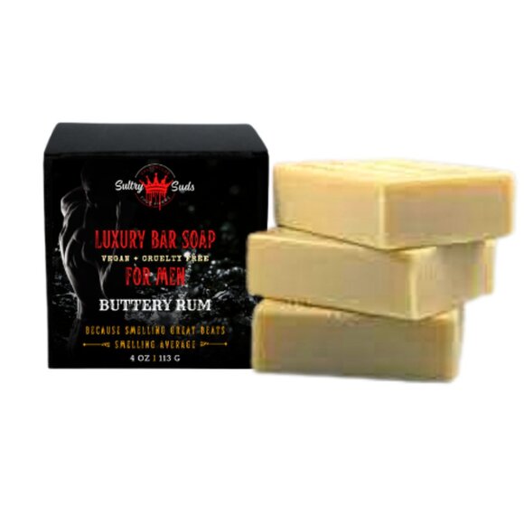 Hot Buttered Rum Vegan Soap - Picture 2 of 2